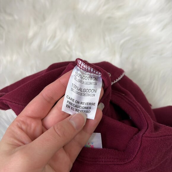 Virginia Tech Hokies Footed Sleeper Baby Girls 3-6 Months - Picture 5 of 5